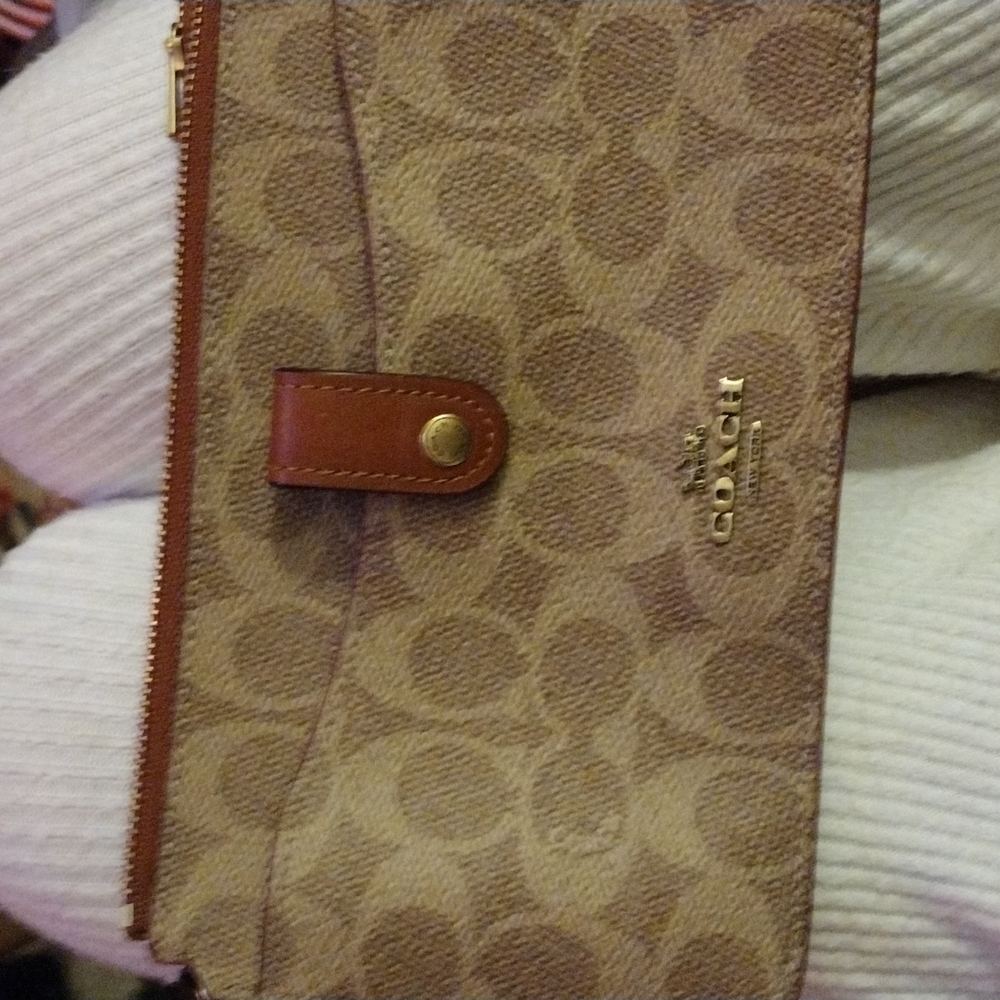 Coach Signature 37458 Women's Coated Canvas,Leathe